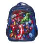 Imagem de Mochila Infantil Vingadores Costas 3D Led Frontal Toys 2U