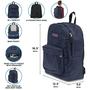 Imagem de Mochila Jansport SuperBreak One - Durável e Leve - Cor Deep Juniper