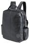 Imagem de Mochila JFE Couro 1200 Croco Preto