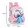 Imagem de Mochila Juvenil Casual Escolar Lilo & Stitch Disney Menina