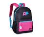 Imagem de Mochila Juvenil Clio Style Rafa e Luiz Preto/rosa