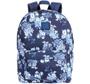 Imagem de Mochila Juvenil Escolar Casual Bf Boa Forma Azul Floral