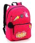 Imagem de Mochila Juvenil Feminina Color Up Love Em Crinkle Com Pompom