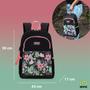 Imagem de Mochila Juvenil Go Track Espaçosa, Moderna E Resistente Isibrás