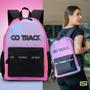 Imagem de Mochila Juvenil Go Track Espaçosa, Moderna E Resistente Isibrás