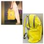 Imagem de Mochila Kipling Barat Amarelo 43cm - Alça Superior