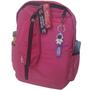 Imagem de Mochila Kit Com Estojo E Chaveiro Escolar Pink Zc8006