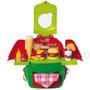Imagem de Mochila Kit Lanche Happy Food Hambúrguer - Samba Toys