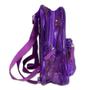 Imagem de Mochila Kit Transparente Roxo