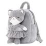 Imagem de Mochila Lazada Kids Toddler Stuffed Animal Cat Grey 9.5