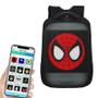 Imagem de Mochila LED Inteligente com Wi-Fi, Tela LCD e Controle por App