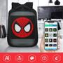 Imagem de Mochila LED Inteligente com Wi-Fi, Tela LCD e Controle por App
