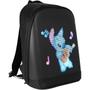 Imagem de Mochila Loy S Com Led Letreiro Publicidade Hd 64X64 - Preto