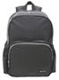 Imagem de Mochila LS Bolsas Para Notebook 15.6 Preta com Detalhe em Soft-Touch 4 divisões - MN4214