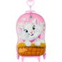 Imagem de Mochila Mala de Rodinhas Infantil Escolar 3D Marie Maxtoy