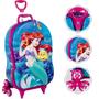 Imagem de Mochila Mala escolar infantil de 3 rodinhas e Relevo 3D