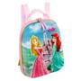 Imagem de Mochila mala infantil com alca de costas disney princesas castelo rosa