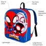 Imagem de Mochila Marvel Spiderman para meninos de 4 a 8 anos com acessórios