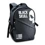 Imagem de Mochila masculina black skull resistente preta p notebook - Clio