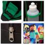 Imagem de Mochila Masculina Escola Infantil Minecraft Lancheira Estojo