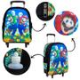 Imagem de Mochila Masculina Escola Juvenil Rodinha Super Mario Toys 2U