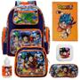 Imagem de Mochila Masculina Infantil Dragon Ball Costas Com Acessórios