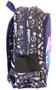 Imagem de Mochila Masculina Infantil LS Carros Racing Preta Grande Com 4 Divisões - MO4237