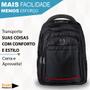 Imagem de Mochila Masculina Notebook Reforçada Luxo Resistente A Água Top