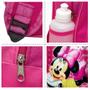 Imagem de Mochila Menina Infantil Minnie Mouse Costas Lancheira Estojo