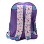 Imagem de Mochila Menina Xeryus Disney Princesas Frozen Roxo e Rosa