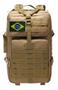 Imagem de Mochila Militar Grande Para Curso Militar 50 Litros + Patch Aleatório