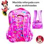 Imagem de Mochila Minnie Escolar Infantil De Costas Menina