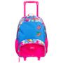 Imagem de Mochila Mochilete Escolar Juvenil Floral Plus Infantil Rodinhas Tam G Sestini