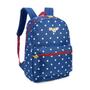 Imagem de Mochila mulher maravilha estrelas azul- mj48538ww-az luxcel