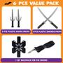 Imagem de Mochila Ninja de Halloween com Conjunto de Armas - Spooktacular Creations