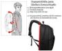 Imagem de Mochila Notebook 15.6 Reforçada 4 Compartimentos Preta