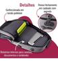 Imagem de Mochila Notebook Entrada Usb Bolsa Executiva Universitária - Preta