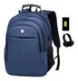 Imagem de Mochila Notebook Entrada Usb Fone Masculina Feminina Yepp