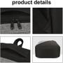 Imagem de Mochila Notebook Impermeável Com Usb Kit 3 Peças