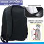 Imagem de Mochila Notebook Masculina Alça Reforçada Faculdade Trabalho