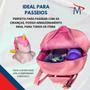 Imagem de Mochila Paetê com Bolsa Transversal Infantil Unicórnio