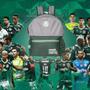 Imagem de Mochila Palmeiras Oficial Verde 42 cm - Alças Ajustáveis