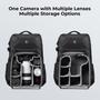 Imagem de Mochila para Câmera K&F Concept 20L à Prova D'Água com Capa Rígida