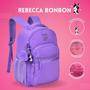 Imagem de Mochila Para Costas Escolar Infantil Juvenil Oficial Rebecca BonBon RB 17L RB24515