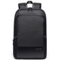 Imagem de Mochila Para Notebook Com Couro Slim E Expansível Até 20l