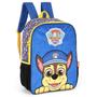 Imagem de Mochila Patrulha Canina De Alças Paw Patrol Aveludada Luxcel IS41621PA - Azul