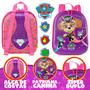 Imagem de Mochila Patrulha Canina Lancheira Infantil Escolar Para Meninas Reforçada - Diplomata By Maxtoy