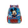 Imagem de Mochila Pequena Mickey ul 28x37x14cm Poliéster PVC