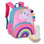 Imagem de Mochila Pets Feminina Infantil Bichinhos Zoo Escolar Animais