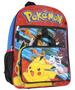 Imagem de Mochila Pokémon Bioworld 16 Polegadas - Conjunto Combinado de 5 Peças para Crianças